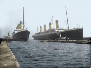 Titanic et Olympic